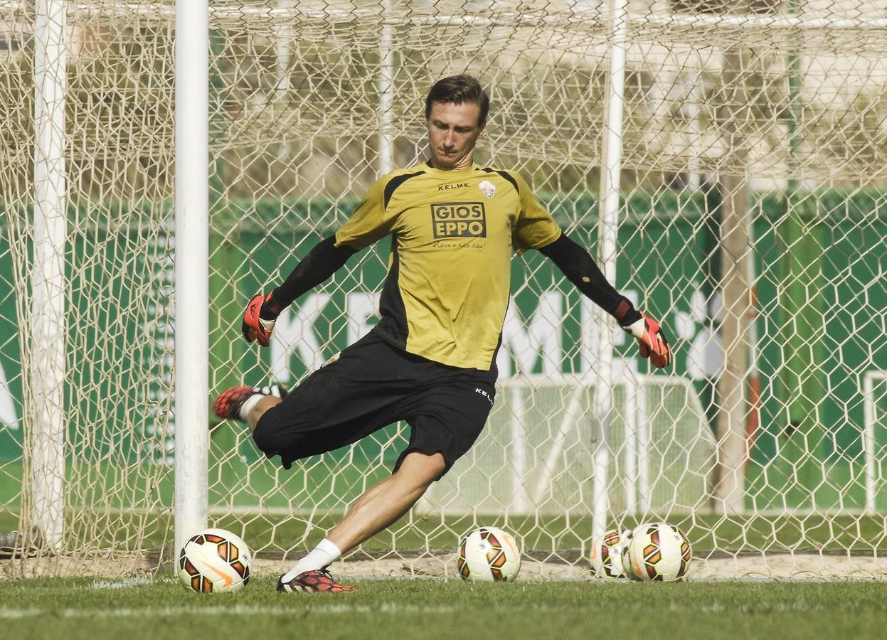 Entrenamiento del Elche CF