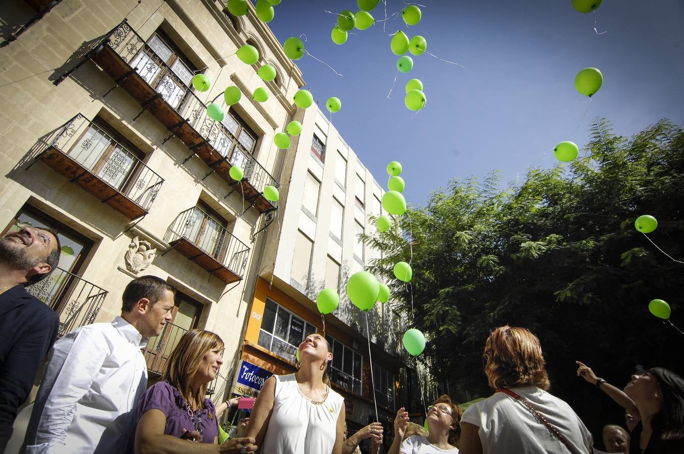 Lectura de un manifiesto por el Día Mundial del Alzheimer en Elche