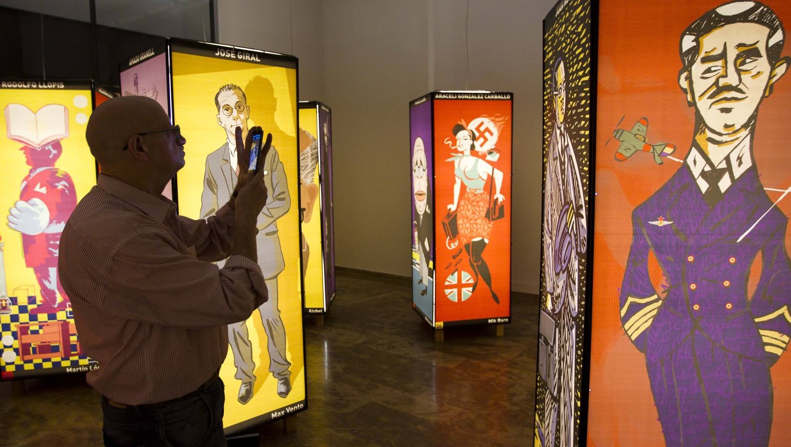 La exposición &#039;Exilio&#039; en La Nau