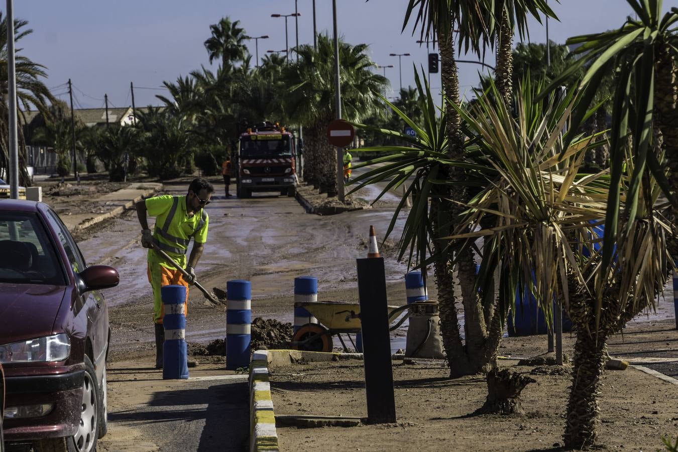 Limpieza de la Nacional 340