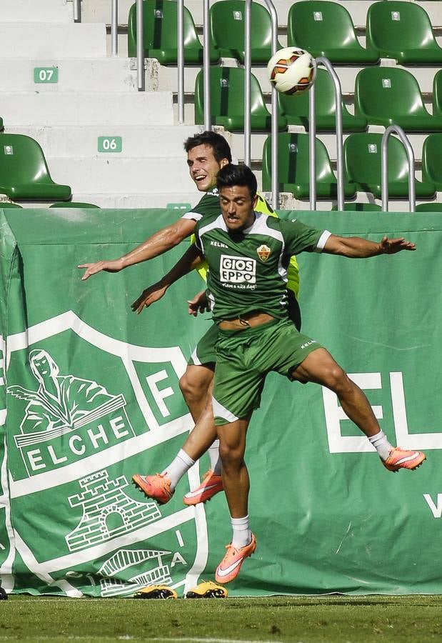 El Elche se prepara para el Almería