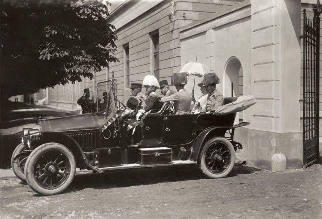 Sarajevo, 28 de junio. El archiduque Francisco Fernando minutos antes del atentado. 