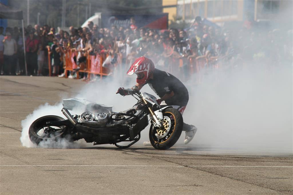 Homenaje a Champi herreros por los 25 años de su título mundial de 80 cc