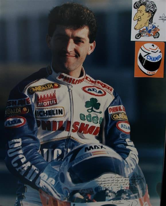 Homenaje a Champi herreros por los 25 años de su título mundial de 80 cc