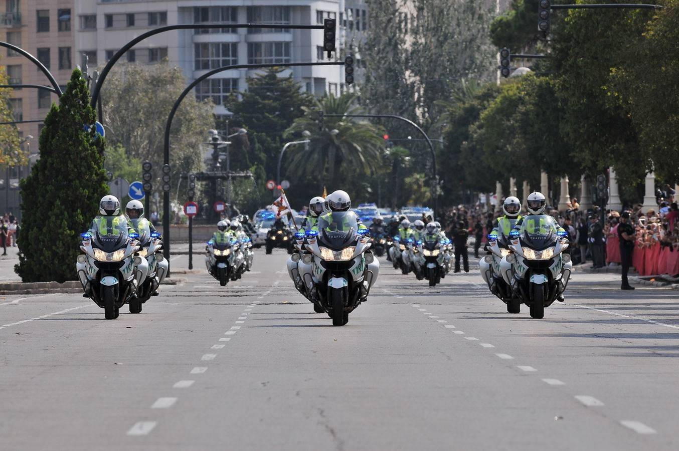 Celebración de la fiesta de la Guardia Civil