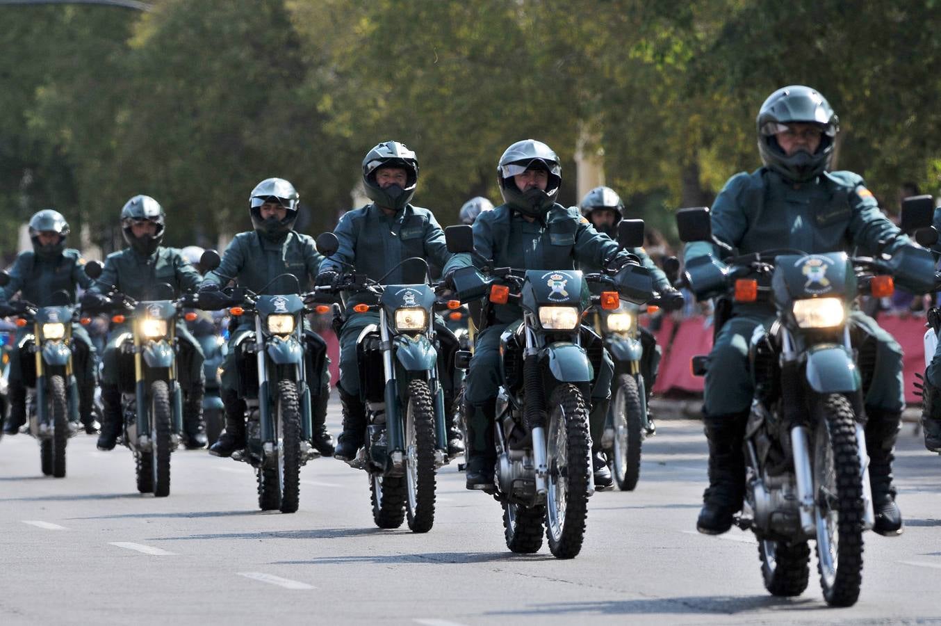 Celebración de la fiesta de la Guardia Civil