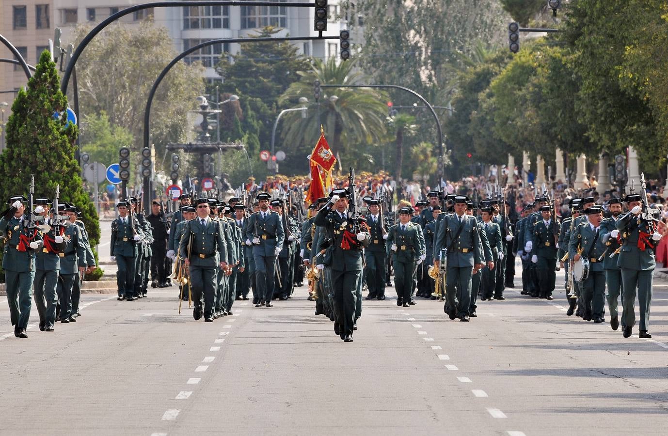 Celebración de la fiesta de la Guardia Civil