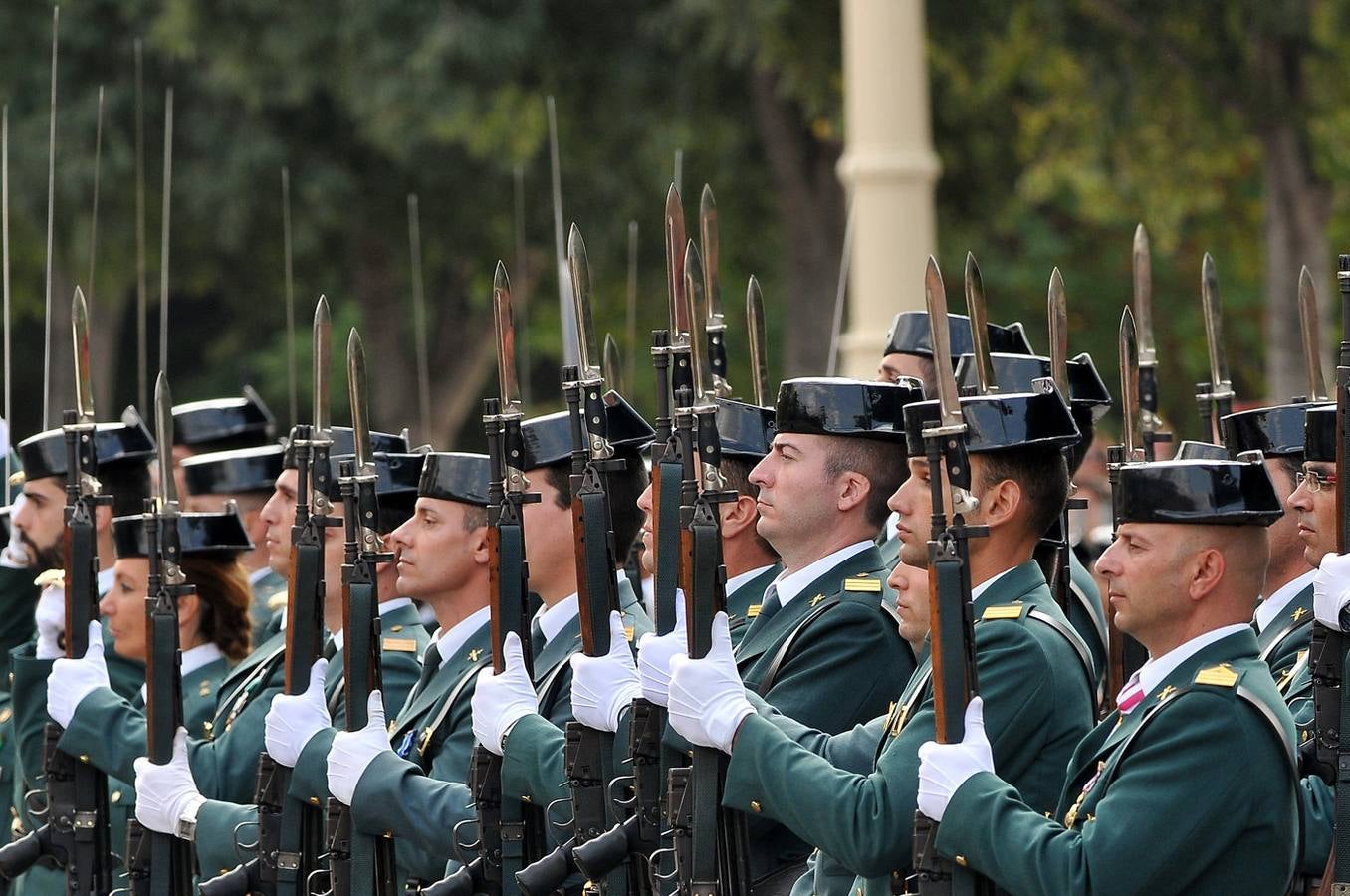 Celebración de la fiesta de la Guardia Civil