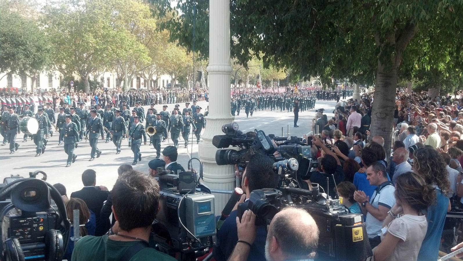 Celebración de la fiesta de la Guardia Civil