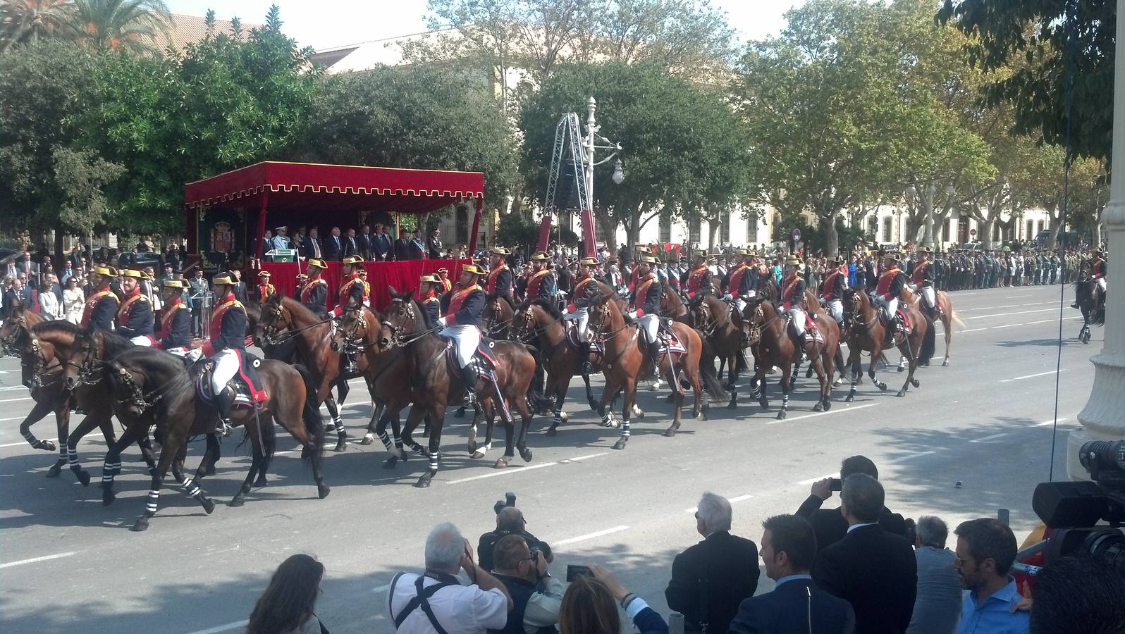 Celebración de la fiesta de la Guardia Civil