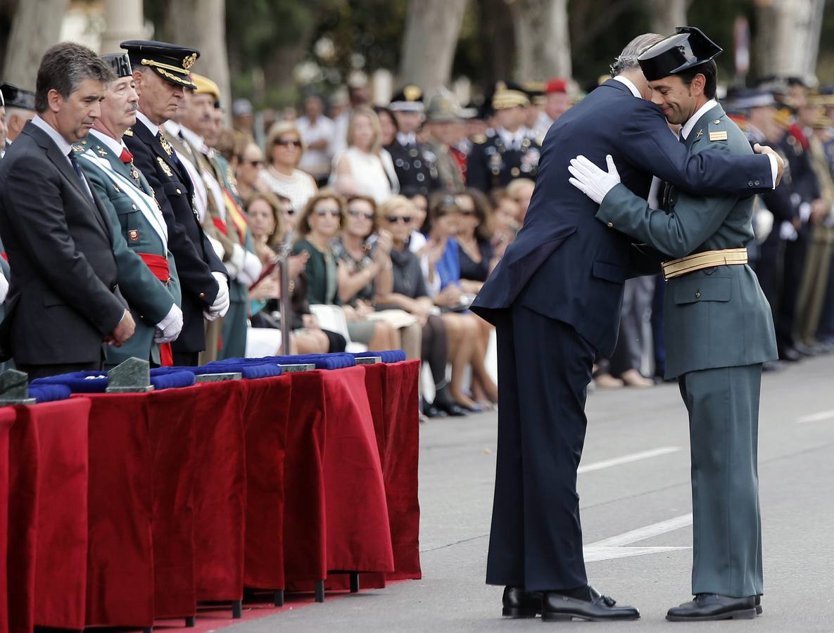 Celebración de la fiesta de la Guardia Civil