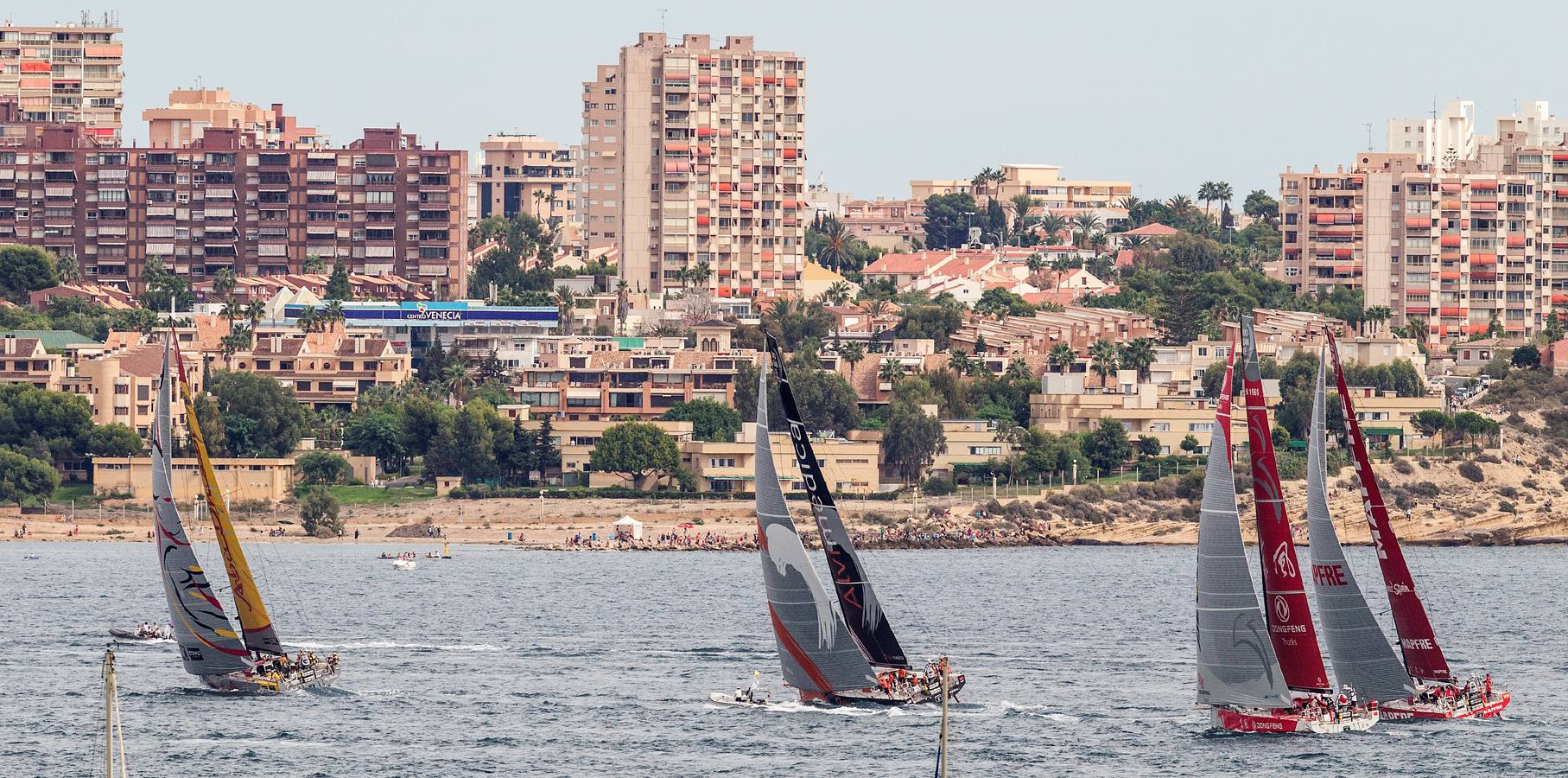 Salida de la Volvo Ocean Race (I)