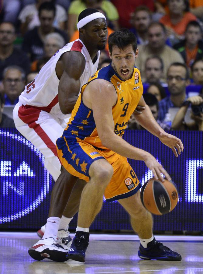 Las mejores imágenes del Valencia Basket-Olympiacos de Euroliga