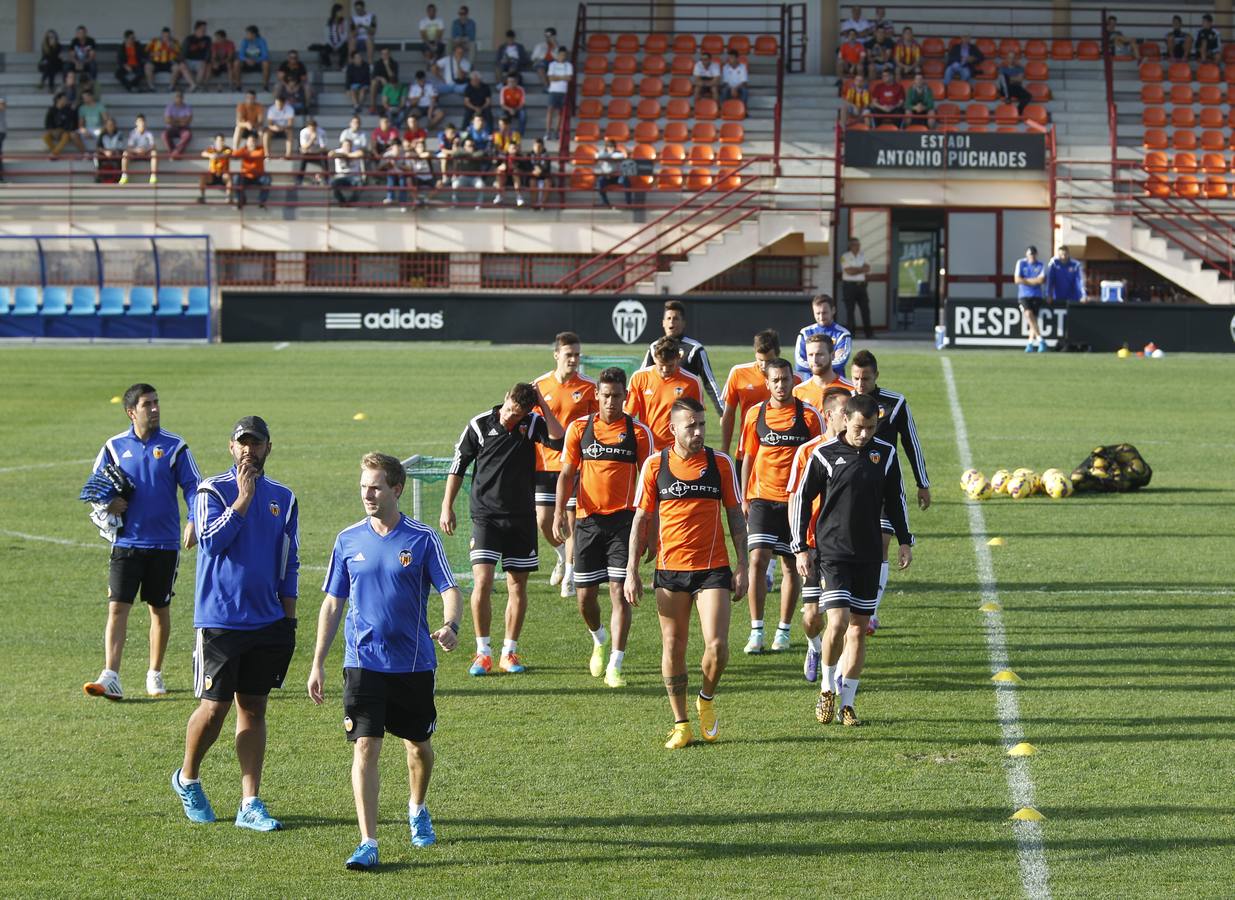 El equipo se prepara para el Elche a la espera de Lim