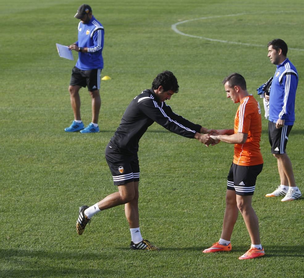 El equipo se prepara para el Elche a la espera de Lim