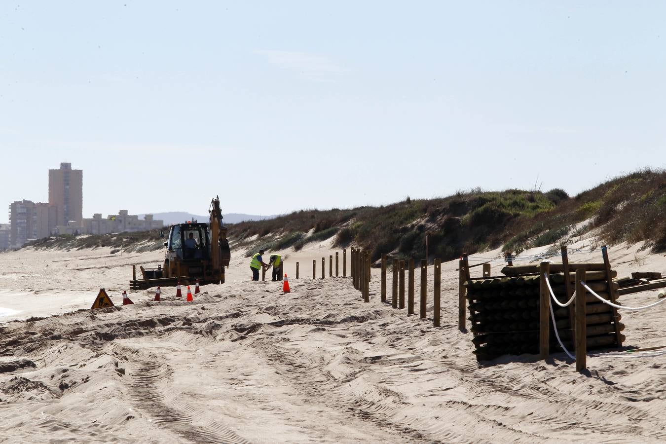 Regeneración de la playa de El Saler