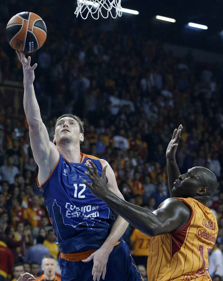 Partido entre el Galatasaray y el Valencia Basket