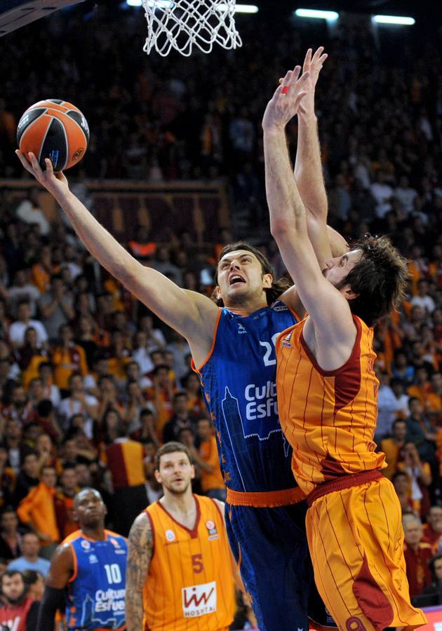Partido entre el Galatasaray y el Valencia Basket