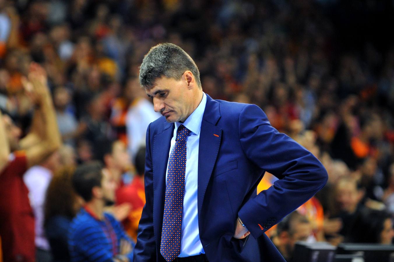 Partido entre el Galatasaray y el Valencia Basket