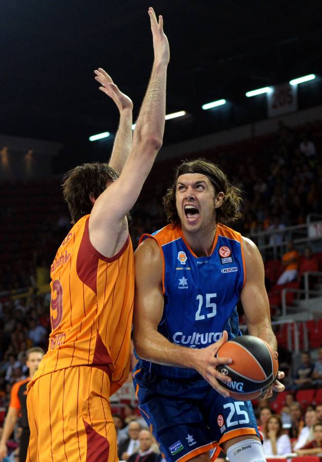 Partido entre el Galatasaray y el Valencia Basket