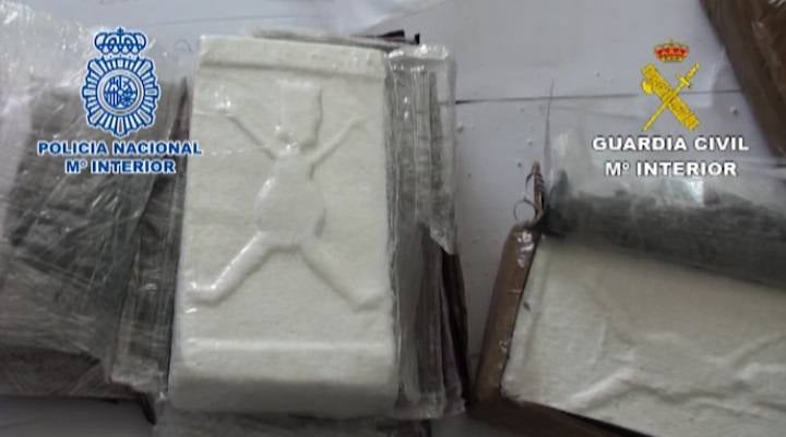 La Policía incauta 100 kilos de cocaína distribuída por toda España