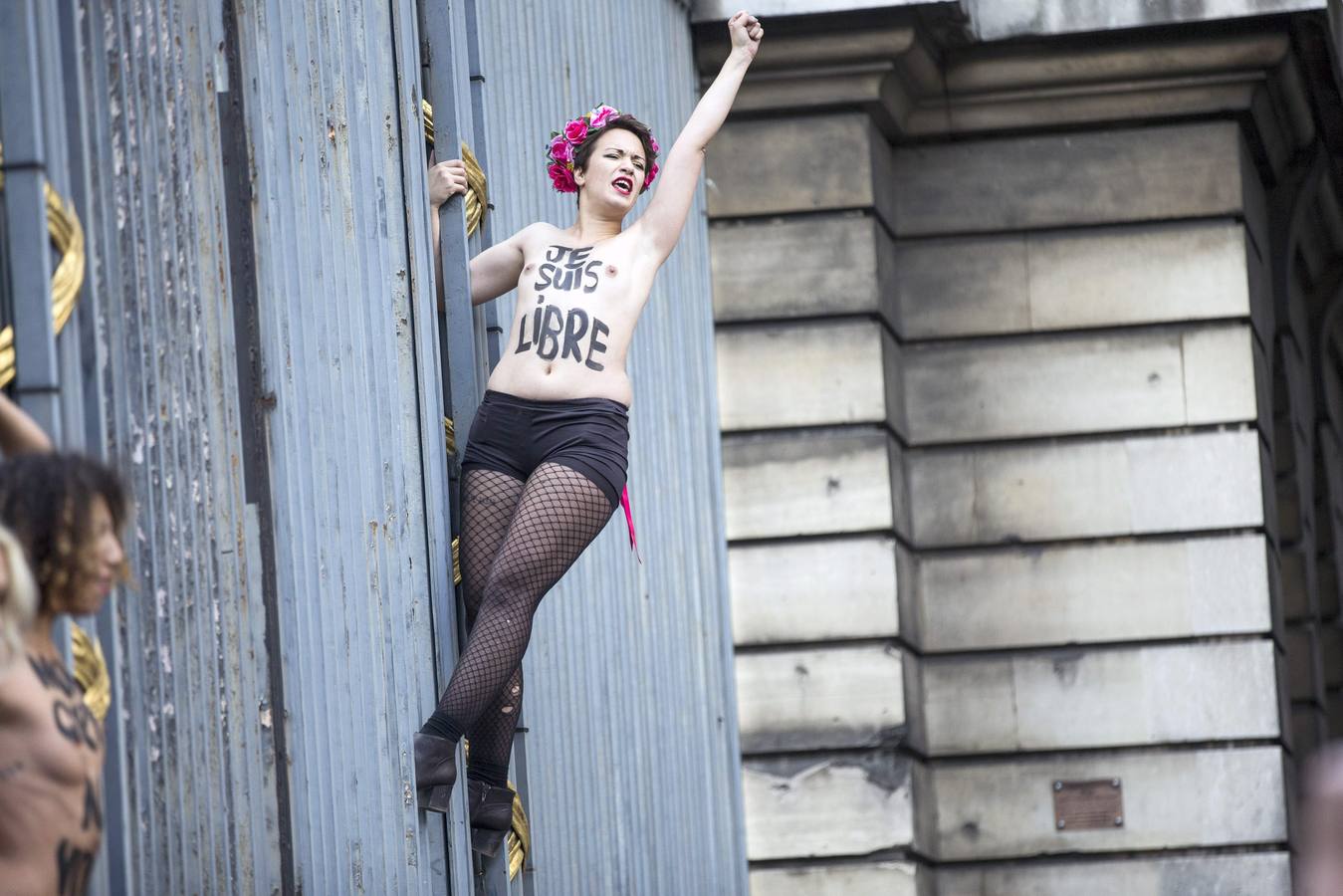 Protesta de Femen en París