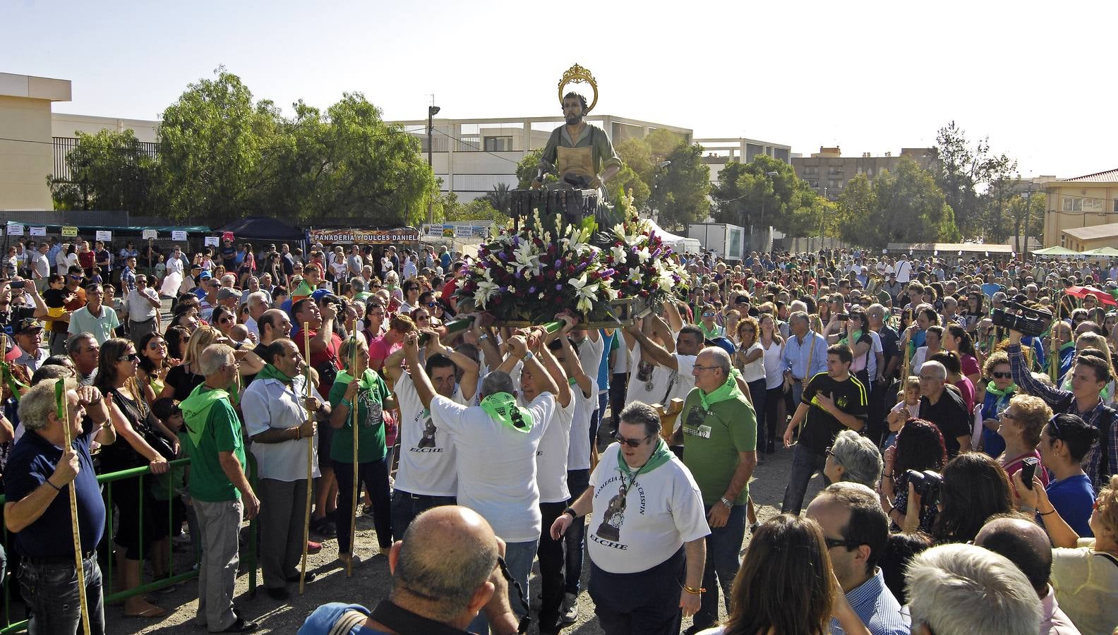 Romería de San Crispín en Elche