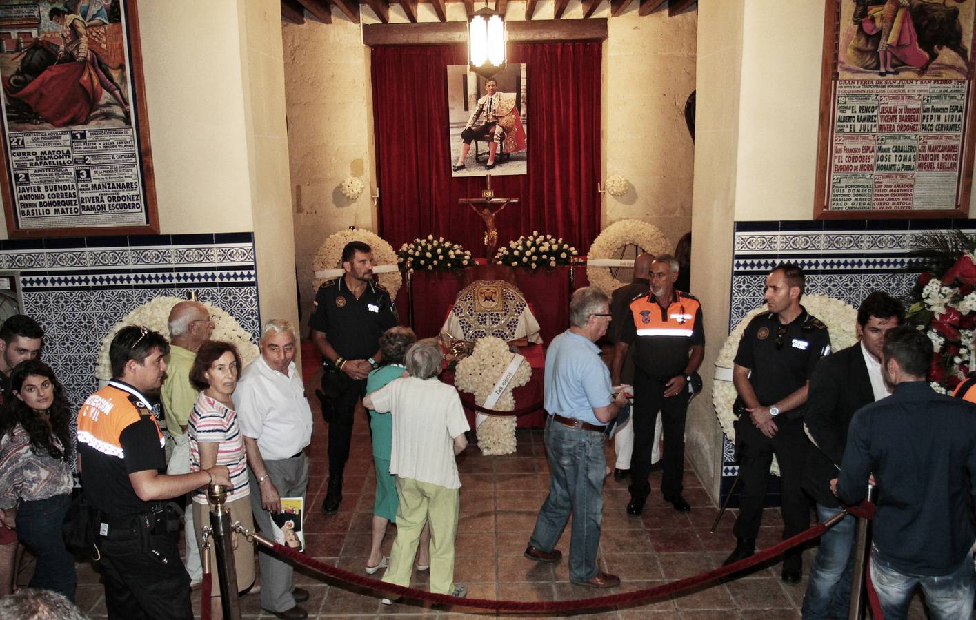 Capilla ardiente de Manzanares en Alicante