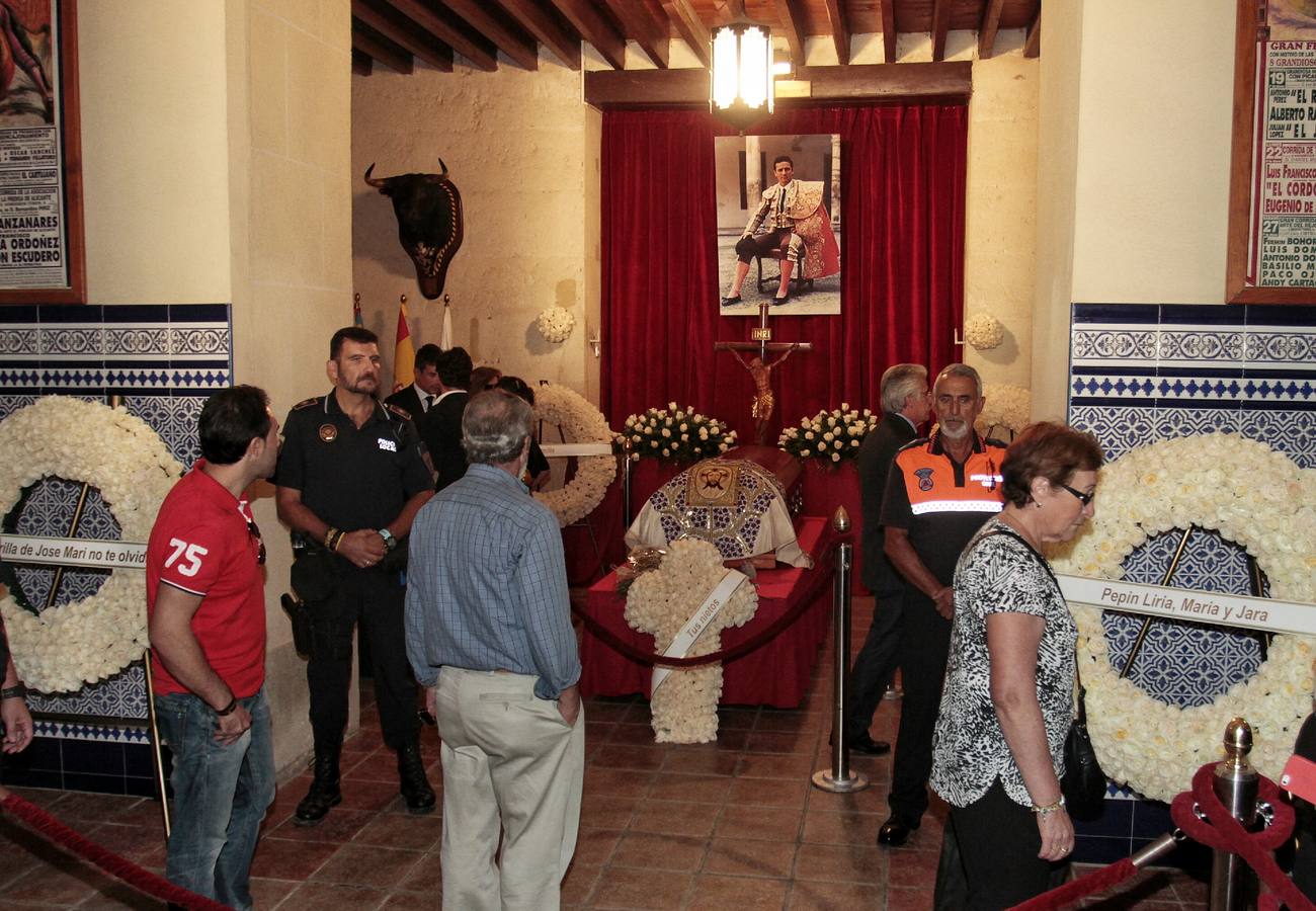 Capilla ardiente de Manzanares en Alicante