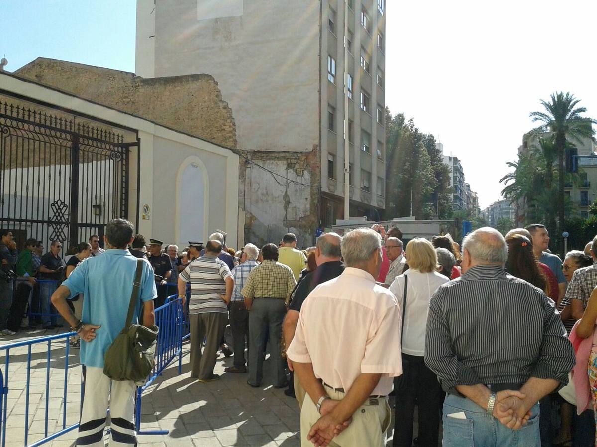 Capilla ardiente de Manzanares en Alicante