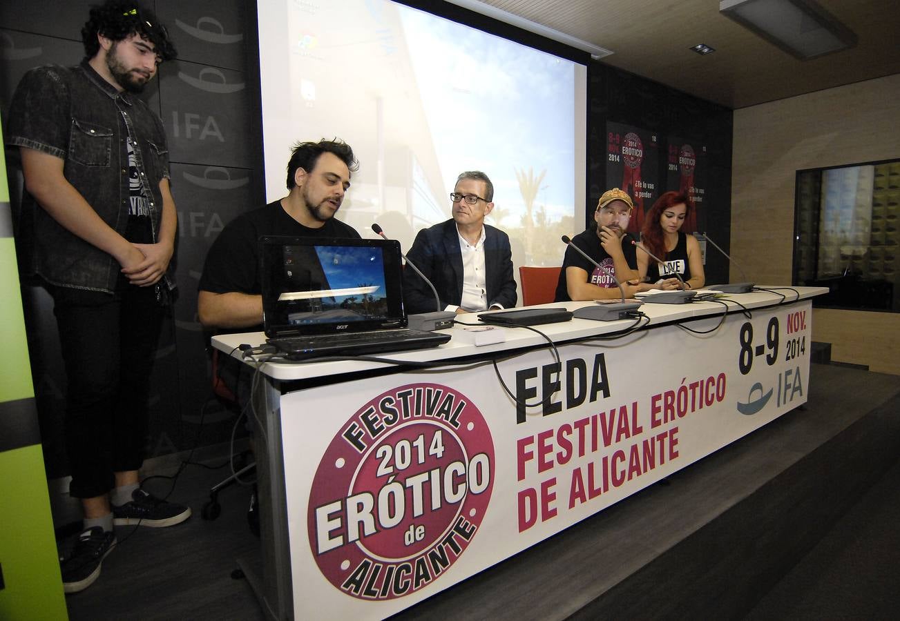 Presentación del Festival Erótico en IFA