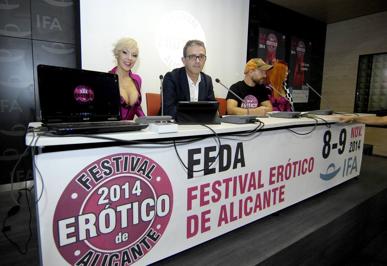 Presentación del Festival Erótico en IFA