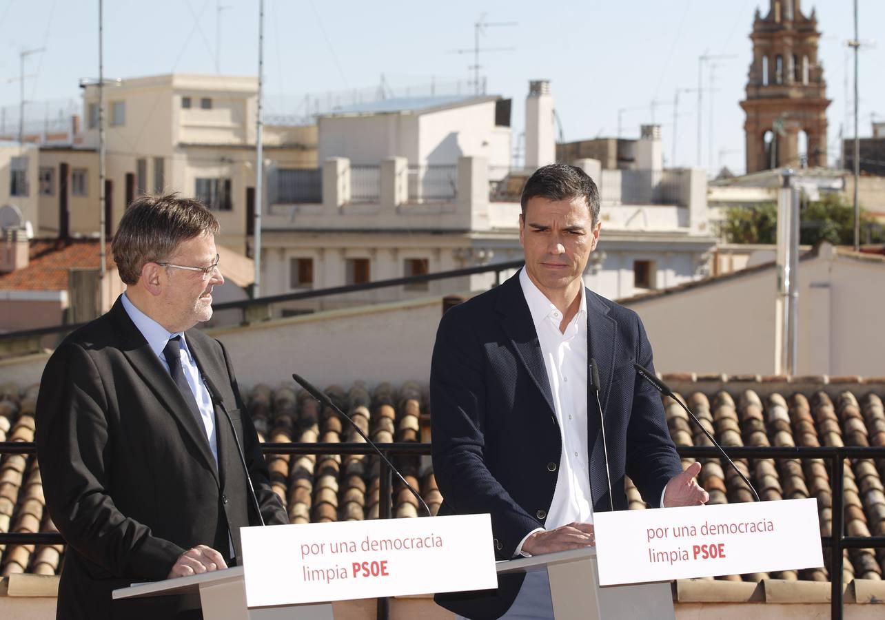 El ajetreado día de Pedro Sánchez en Valencia