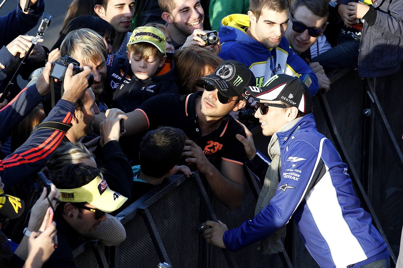 GP de Motociclismo: Los pilotos participan en el &#039;pit-walk&#039;