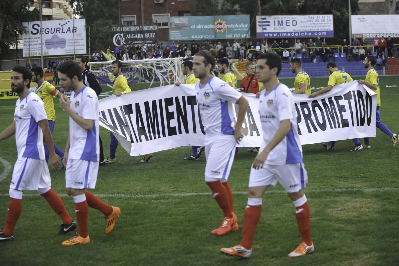 Partido Orihuela - Saguntino (1-0)