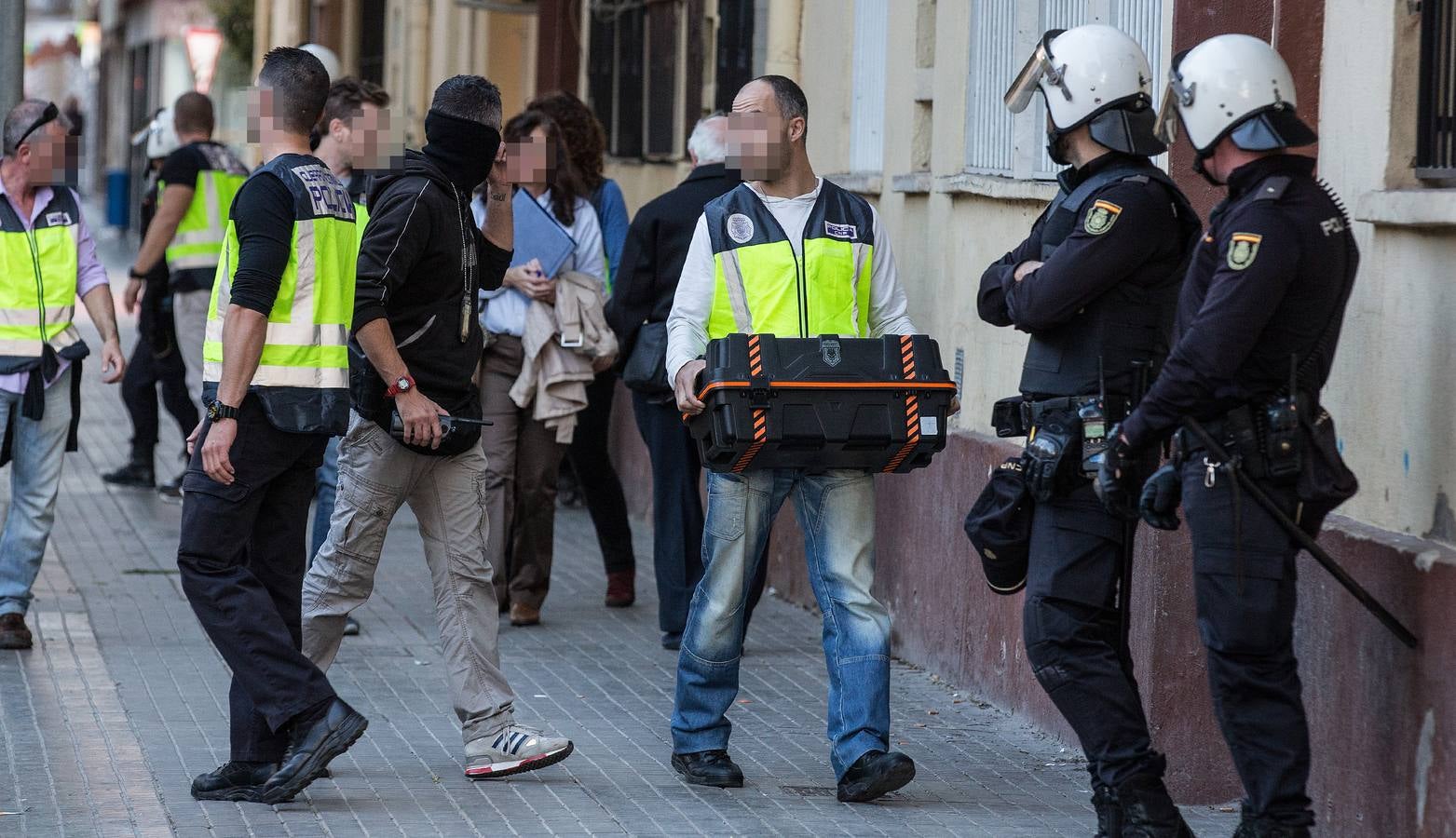 Redada en el barrio José Antonio de Alicante