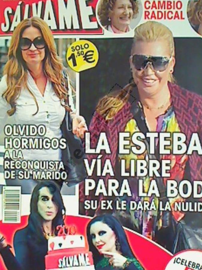 Las portadas de las revistas del corazón de los lunes