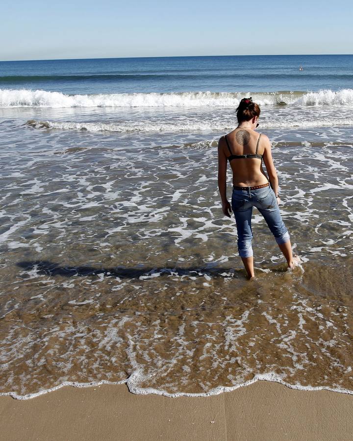 Playa de la Malvarrosa. 