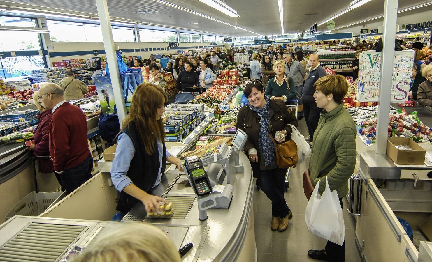 Inauguración de Aldi en Elche