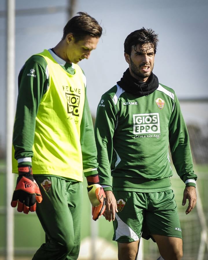 Entrenamiento del Elche CF