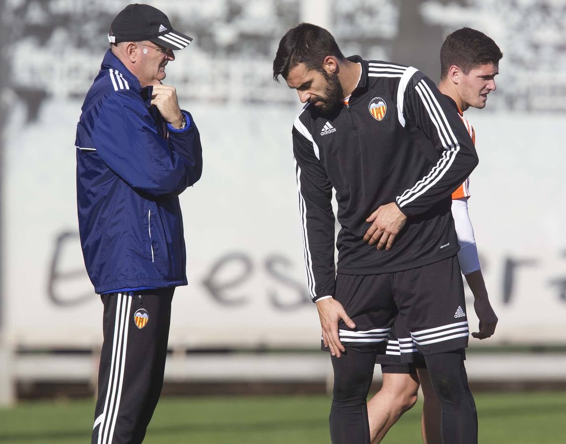 El Valencia se prepara para recibir al Barça