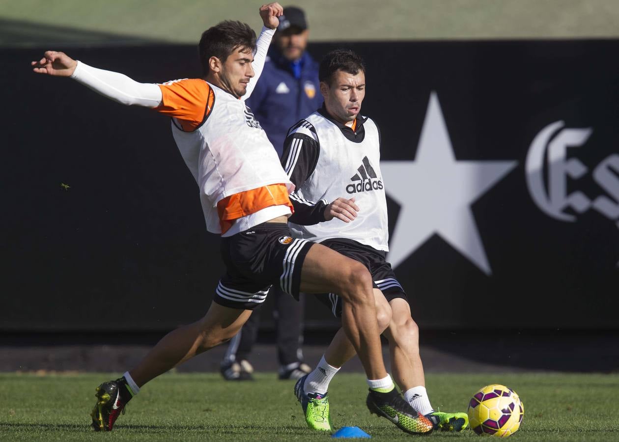 El Valencia se prepara para recibir al Barça