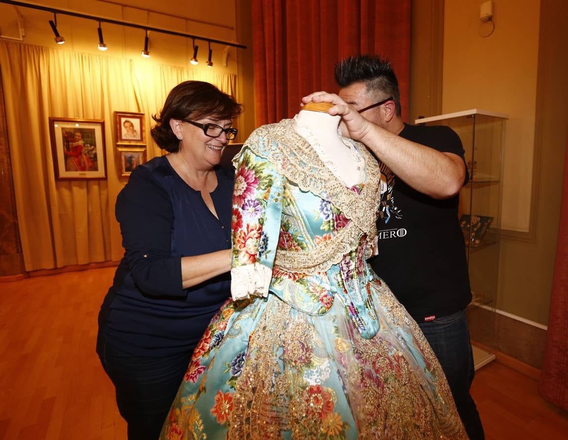 Exposición de la falla Serranos-Plaza de los Fueros por su 125.º aniversario