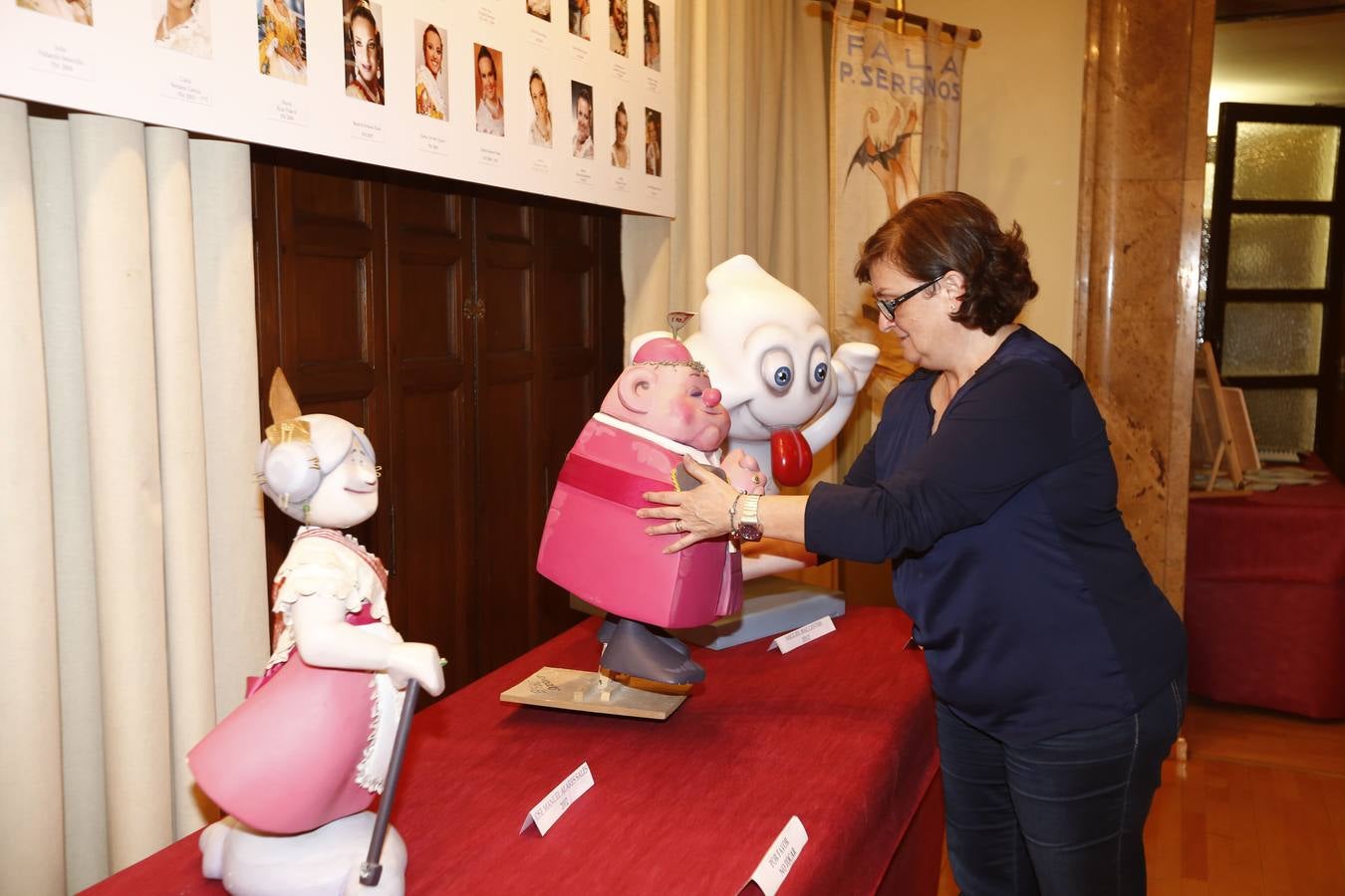 Exposición de la falla Serranos-Plaza de los Fueros por su 125.º aniversario