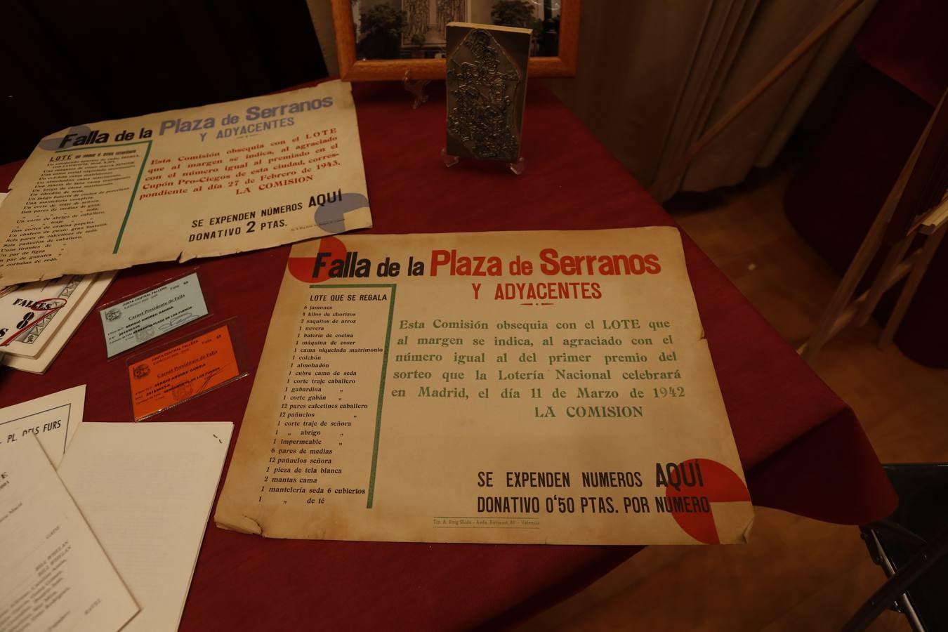 Exposición de la falla Serranos-Plaza de los Fueros por su 125.º aniversario
