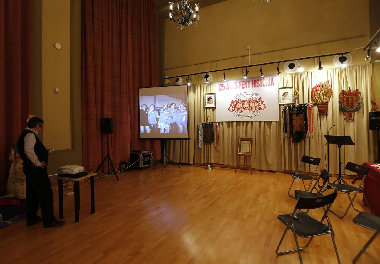 Exposición de la falla Serranos-Plaza de los Fueros por su 125.º aniversario