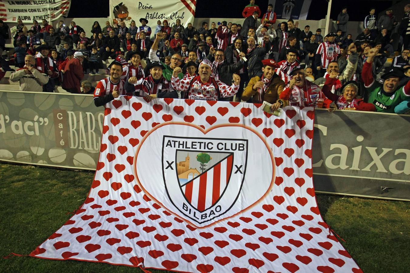 Partido del Alcoyano contra el Athlétic