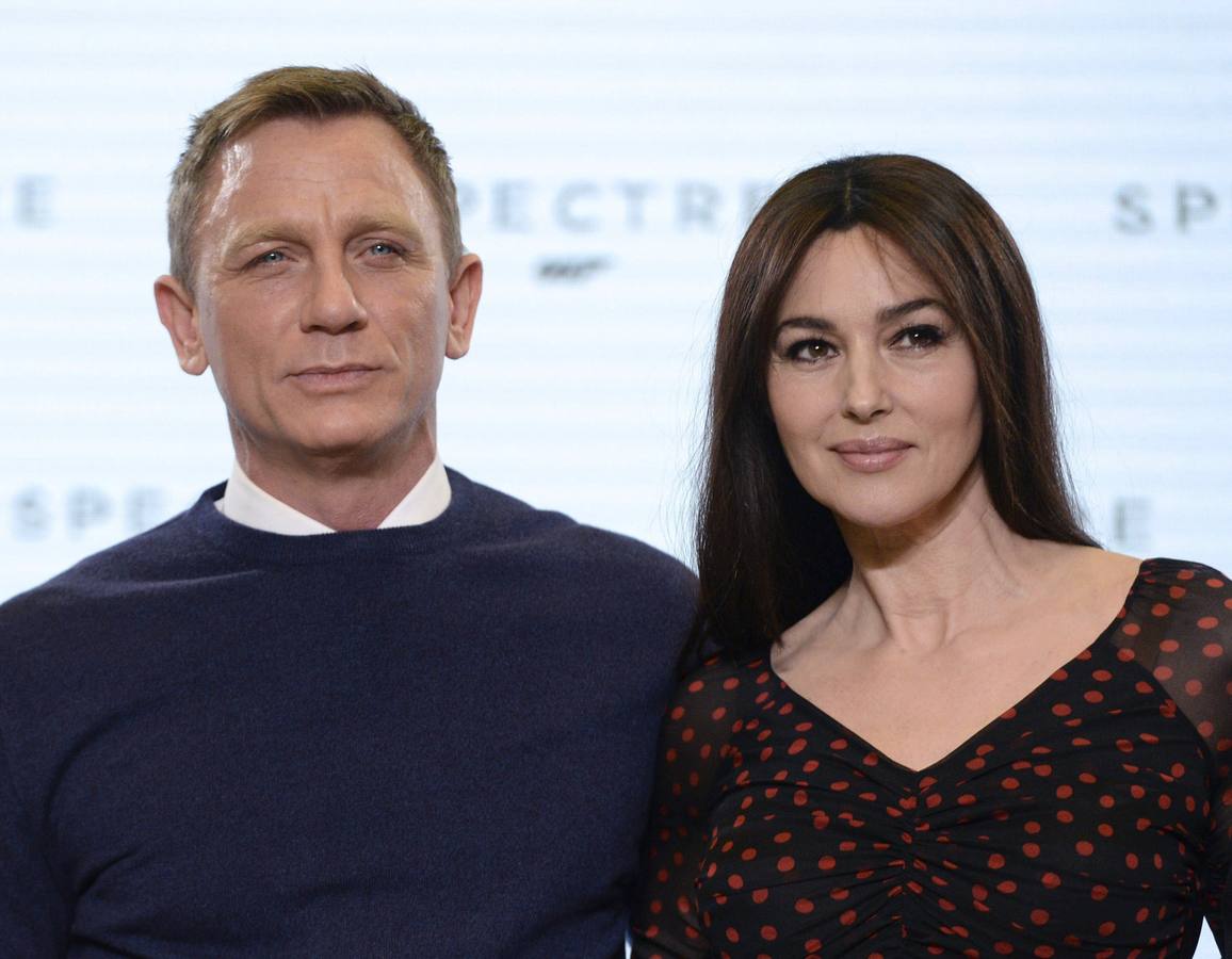 Daniel Craig y Monica Bellucci.