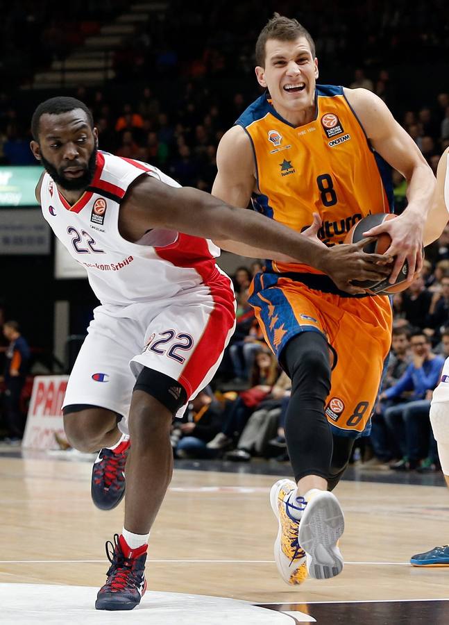 El Valencia Basket-Estrella Roja de Euroliga, en imágenes