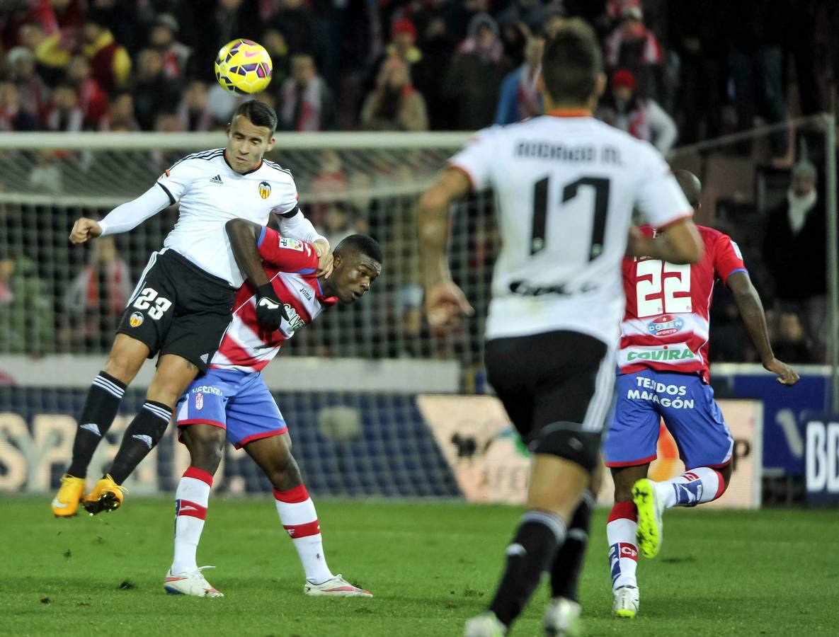 Estreno de Negredo. Las mejores imágenes del Granada-Valencia